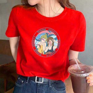 2021 summer new short-sleeved T-shirt ladies top
